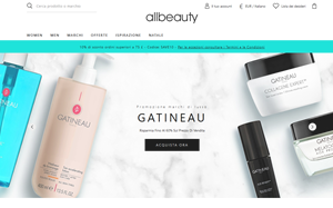 Il sito online di Allbeauty