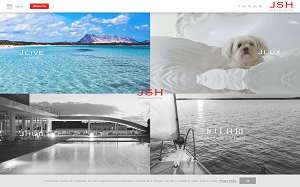 Il sito online di JSH Hotels