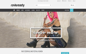 Visita lo shopping online di Raveready