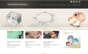 Il sito online di Mediterraneo gioielli