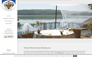 Il sito online di Villa di Montorfano