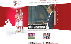 Il sito online di Croazia Nazionale Calcio