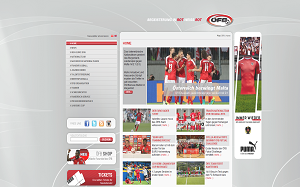 Il sito online di Austria Nazionale Calcio
