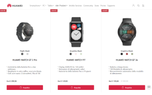 Visita lo shopping online di Huawei Watch