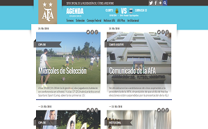 Il sito online di Argentina Nazionale Calcio