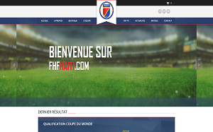 Il sito online di Haiti Nazionale Calcio