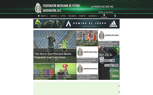 Il sito online di Messico Nazionale Calcio