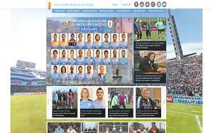 Il sito online di Uruguay Nazionale Calcio