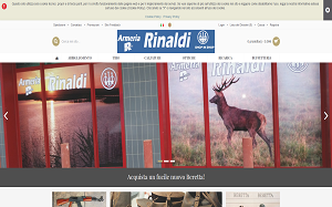 Il sito online di Armeria Rinaldi
