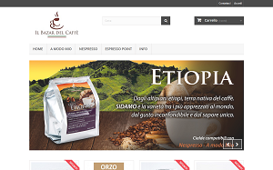 Il sito online di Il Bazar del caffè