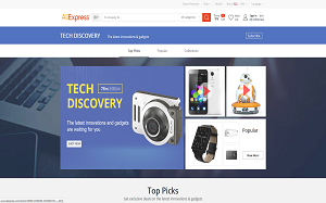 Visita lo shopping online di Aliexpress Tech Discovery