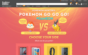 Il sito online di Pokemon go generation
