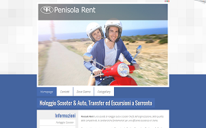 Il sito online di Penisola Rent