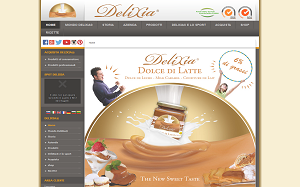 Il sito online di DeliXia