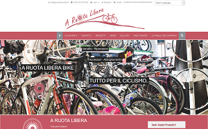 Il sito online di A Ruota Libera Bike