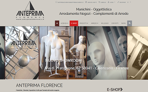 Il sito online di Anteprima Florence