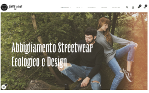 Il sito online di Earthwear Italy