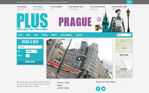 Il sito online di Plus Prague