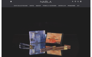 Il sito online di NABLA Cosmetics