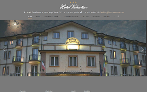 Il sito online di Valentino Hotel Acqui Terme