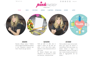 Il sito online di Pinkenergy Lugano