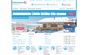 Il sito online di Interhome.ch