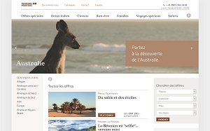 Il sito online di Tourisme Pourtous