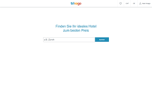 Il sito online di Trivago.ch