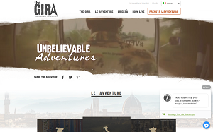 Il sito online di The Gira