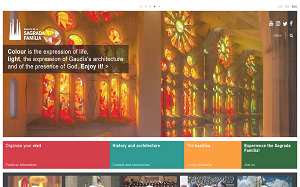 Il sito online di Sagrada Familia