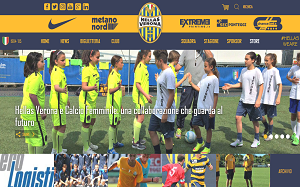 Il sito online di Hellas Verona