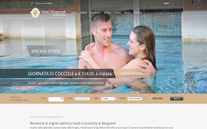 Il sito online di Hotel Miramonti Bergamo
