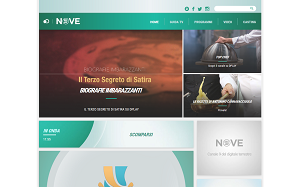 Il sito online di Nove TV