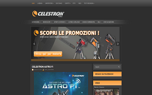Il sito online di Celestron