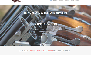 Il sito online di Caccia Village