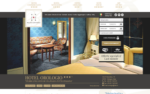 Il sito online di Orologio Hotel Bologna
