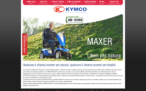 Il sito online di Kymco Healthcare