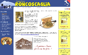 Il sito online di Caseificio Roncoscaglia