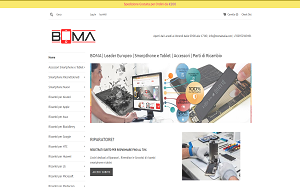 Il sito online di Boma Italia
