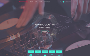 Il sito online di Pioneer DJ