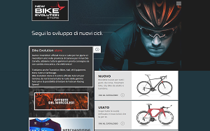 Il sito online di Bike Evolution Store