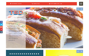 Il sito online di TED Lobster Burger