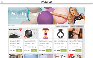 Visita lo shopping online di ClicPlan