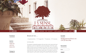 Il sito online di Agriturismoi 5 Sensi
