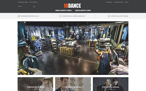 Il sito online di 10dance