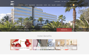 Il sito online di Pacha Hotel