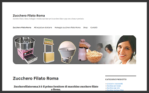 Il sito online di Zucchero filato Roma