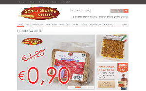Il sito online di Senza glutine shop