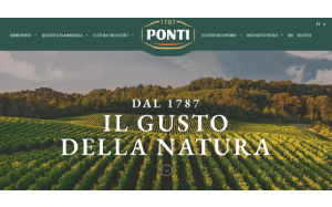 Il sito online di Ponti