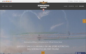 Il sito online di Aeronautica Militare Official Store